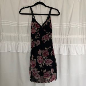 UO renewal floral slip dress